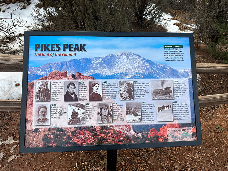 Pikes Peak Colorado History