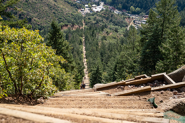 Manitou Incline in Colorado Springs